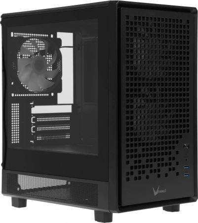 Корпус Formula Air Mesh G2 серебристый без БП mATX 3x120mm 2xUSB3.0 audio
