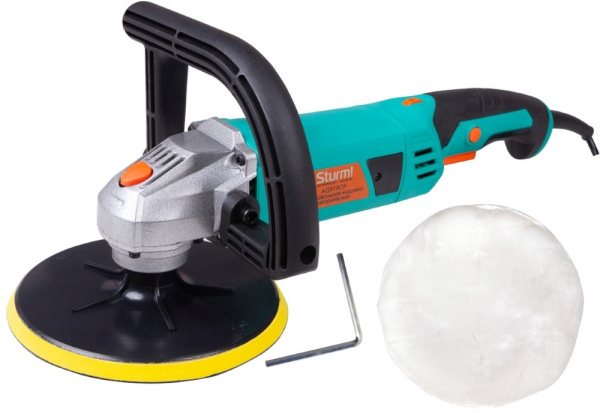 Полировальная машина Sturm! AG919CP 1400Вт 3500об/мин d=180мм