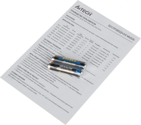 Мышь A4Tech Fstyler FG20 серый оптическая (2000dpi) беспроводная USB для ноутбука (4but)