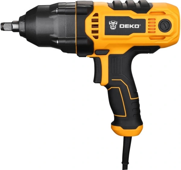 Гайковерт Deko DKIW1200 1200Вт патрон:квад.1/2" (кейс в комплекте) (085-1125)