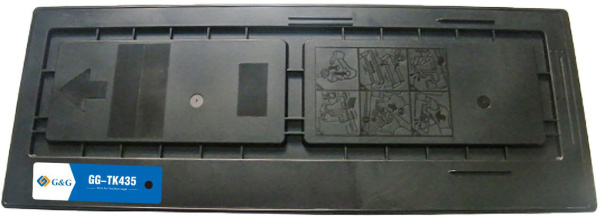 Картридж лазерный G&G GG-TK435 черный (15000стр.) для Kyocera Mita TASKalfa 180/181/220/221