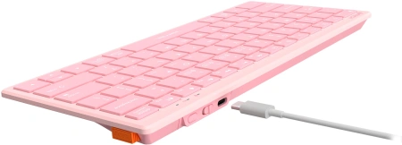 Клавиатура A4Tech Fstyler FBX51C розовый USB беспроводная BT/Radio slim Multimedia (FBX51C PINK)