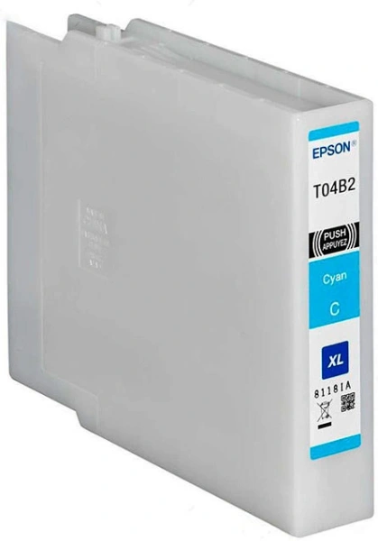 Картридж струйный Epson C13T04A240 синий (8000стр.) для Epson WF-C8190/C8690