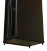 Шкаф коммутационный WRline (WR-TT-2766-DD-RAL9004) напольный 27U 600x600мм пер.дв.перфор.2ств. задн.дв.перфор.2-хст. 2 бок.пан. направл.под винты 800кг черный 510мм 1388мм IP20 сталь