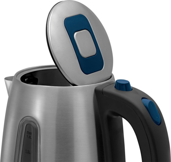 Чайник электрический Scarlett SC-EK21S72 1.8л. 2200Вт серебристый (корпус: металл)