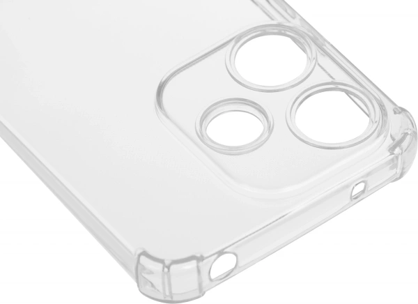 Чехол (клип-кейс) BoraSCO для Xiaomi Poco M6 4G Bumper Case прозрачный (73625)