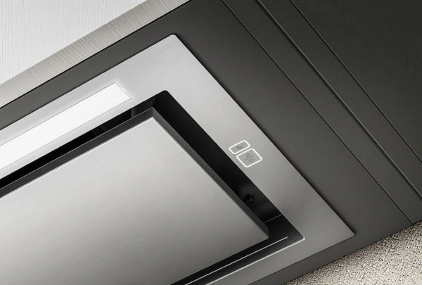 Вытяжка встраиваемая Elica Hidden 2.0 IX/A/60 нержавеющая сталь управление: сенсорное (1 мотор)