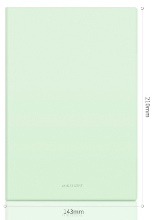 Блокнот Deli 22283LT-GREEN 210х143мм искусст. кожа 96л светло-зеленый