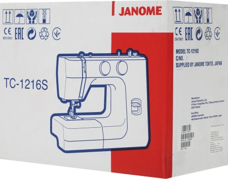 Швейная машина Janome TC-1216S белый