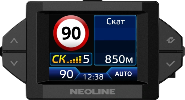 Видеорегистратор с радар-детектором Neoline X-Cop citysmart GPS ГЛОНАСС черный