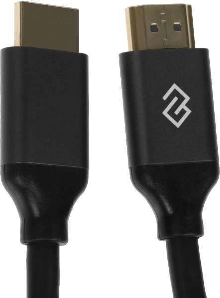 Кабель аудио-видео Digma HDMI (m)/HDMI (m) 2м. феррит.кольца позолоч.конт. черный (D-HDMI-V2.1-2M)