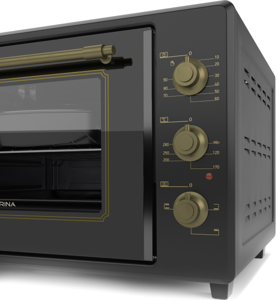 Мини-печь Darina UB NDE 37 701 At 37л. 1400Вт антрацит