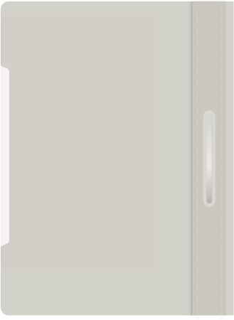 Папка-скоросшиватель Бюрократ Economy -PSE20/1 A4 прозрач.верх.лист пластик ассорти