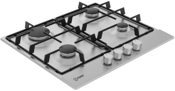 Газовая варочная поверхность Indesit THPM 641 IX/I нержавеющая сталь