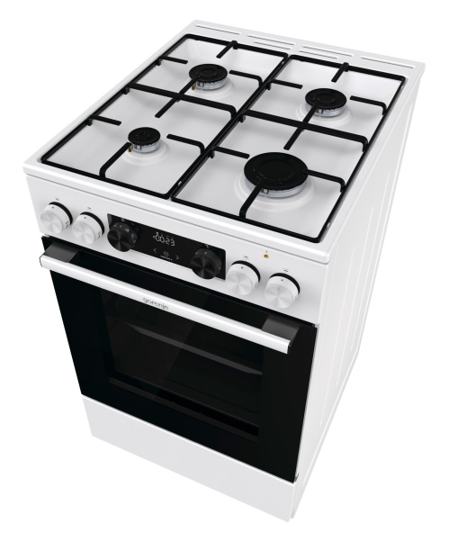 Плита Комбинированная Gorenje GK5C60WJ белый (без крышки) реш.сталь