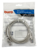 Патч-корд Buro UTP 4 пары cat5E CCA molded 1.5м серый RJ-45 (m)-RJ-45 (m)