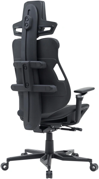 Кресло Cactus CS-CHR-DUO-BBK черный кожзам