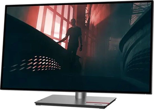 Монитор Lenovo 27" ThinkVision P27q-30 черный IPS LED 4ms 16:9 HDMI матовая HAS Piv 1000:1 350cd 178гр/178гр 2560x1440 60Hz DP Quad 2K (1440p) USB 6.8кг