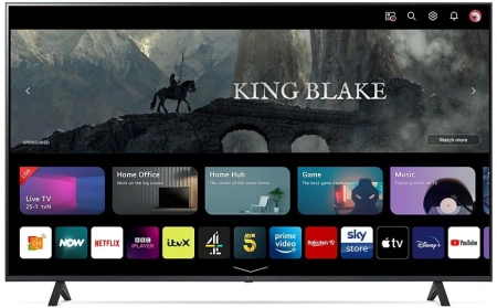 Телевизор LED LG 65" 65UR78006LK.ARUG черный 4K Ultra HD 50Hz DVB-T DVB-T2 DVB-C DVB-S DVB-S2 USB WiFi Smart TV