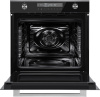 Духовой шкаф Электрический Weissgauff EOM 751 PDBSX черный/нержавеющая сталь