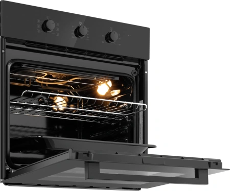 Духовой шкаф Электрический Weissgauff EOM 266 PMB черный