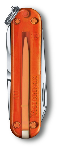 Нож перочинный Victorinox Classic Fire Opal (0.6223.T82G) 58мм 7функц. карт.коробка