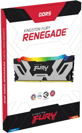 Память DDR5 2x48GB 6000MHz Kingston KF560C32RSAK2-96 Fury Renegade XMP RGB RTL Gaming PC5-48000 CL32
