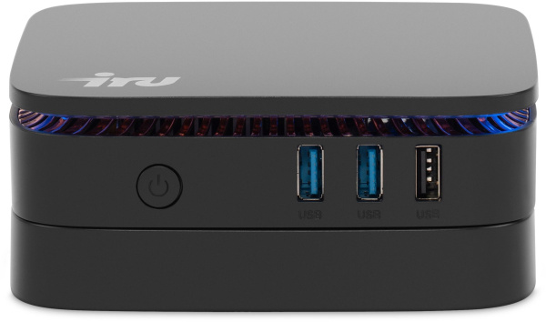 Неттоп IRU 110JLCN Cel N5105/8Gb/SSD256Gb UHDG/W11Pro/черный