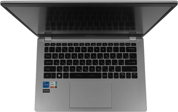 Ноутбук MSI Modern 14 C12M-239RU Core i5 1235U 8Gb SSD512Gb Intel Iris Xe graphics 14" IPS FHD (1920x1080) Windows 11 Home silver WiFi BT Cam (9S7-14J111-239)