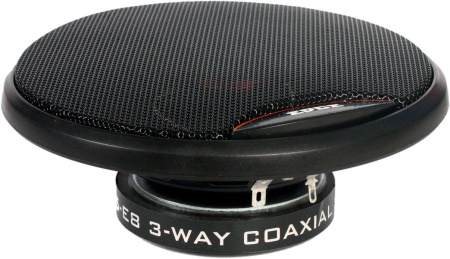 Колонки автомобильные Edge ED225-E8 150Вт 80дБ 4Ом 13см (5дюйм) (ком.:2кол.) коаксиальные трехполосные