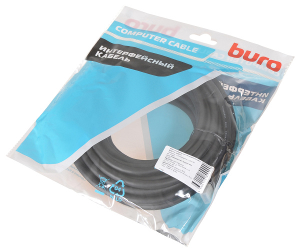 Кабель аудио-видео Buro DisplayPort (m)/DisplayPort (m) 10м. позолоч.конт. черный (BHP-DPP-1.4-10G)