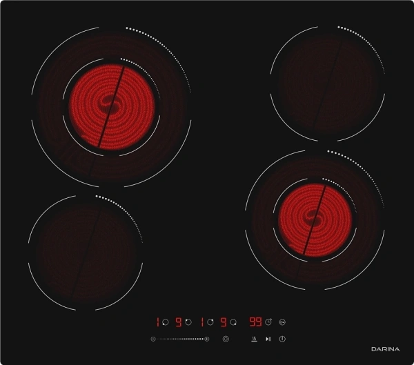 Варочная поверхность Darina 6P E 327 B черный