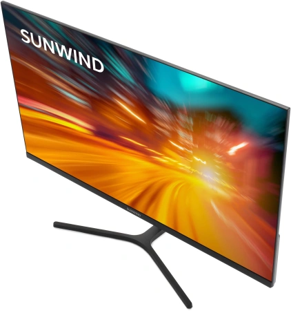 Монитор SunWind 27" SM-27FI223 IPS FHD чер 5ms HDMI DP VGA 100Hz 250cd Ex