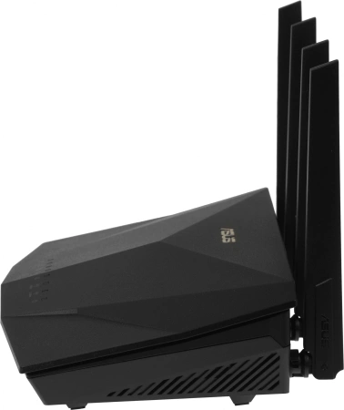 Роутер беспроводной Asus RT-AX5400 AX5400 10/100/1000 черный комп.:устройство/крепления/адаптер