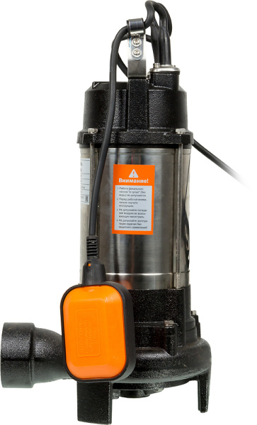 Насос фекальный Вихрь ФН-1100Л 1100Вт 14000л/час (68/5/4)