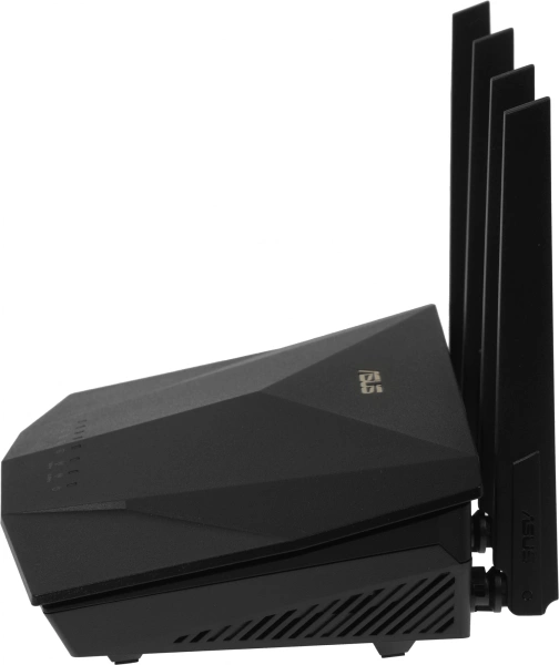 Роутер беспроводной Asus RT-AX5400 AX5400 10/100/1000 черный комп.:устройство/крепления/адаптер