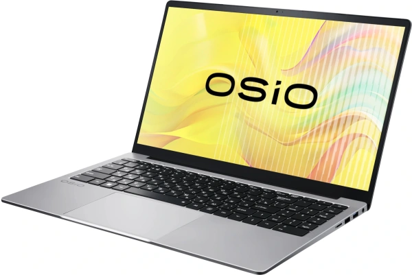 Ноутбук Osio FocusLine F150i-020 Core i5 1235U 16Gb SSD512Gb Intel Iris Xe graphics 15.6" IPS FHD (1920x1080) noOS grey WiFi BT Cam 6000mAh
