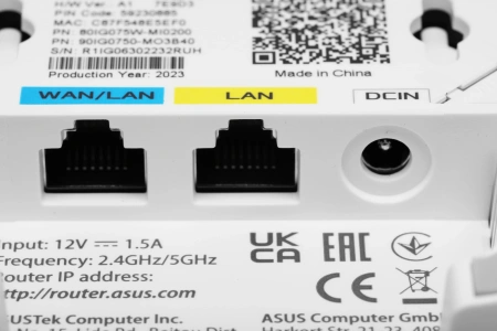 Бесшовный Mesh роутер Asus ZenWiFi XD5 (XD5 (W-2-PK)) AX3000 10/100/1000 белый комп.:устройство/креп