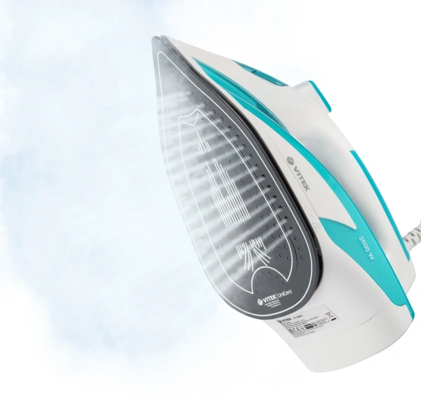 Утюг Vitek VT-8355 2600Вт бирюзовый/белый