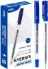 Ручка гелев. Deli EveryU EG83-Bl корп.прозрачный d=0.7мм чернила син. 1стерж. кругл.