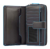Кошелек женский Piquadro Blue Square PD1354B2R/N черный натур.кожа