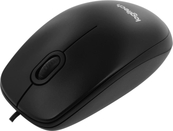 Мышь Logitech B100 for business черный оптическая (1000dpi) USB (2but)