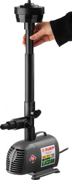 Насос фонтанный Зубр ЗНФЧ-50-3.4 85Вт 3000л/час