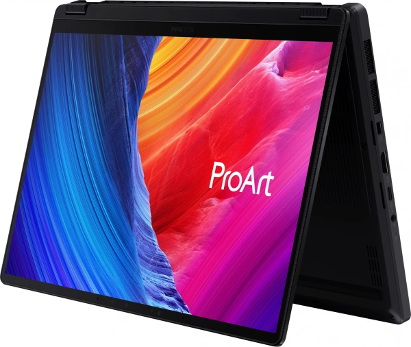 Ноутбук Asus ProArt PX13 HN7306WV-LX014X Ryzen AI 9 HX 370 32Gb SSD1Tb NVIDIA GeForce RTX4060 8Gb 13.3" OLED Touch 3K (2880x1800) Windows 11 Professional black WiFi BT Cam (90NB14L1-M00180)
