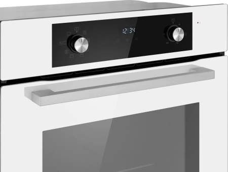 Духовой шкаф Электрический Weissgauff EOM 388 PDW Steam Clean белый