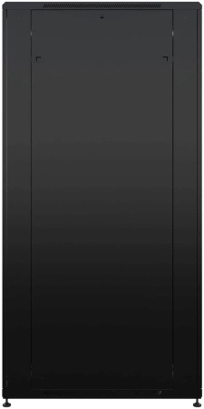 Шкаф серверный NTSS Премиум (NTSS-R42U80100GS-BL) напольный 42U 800x1000мм пер.дв.стекл металл 900кг черный 910мм 160кг 1987мм IP20 сталь
