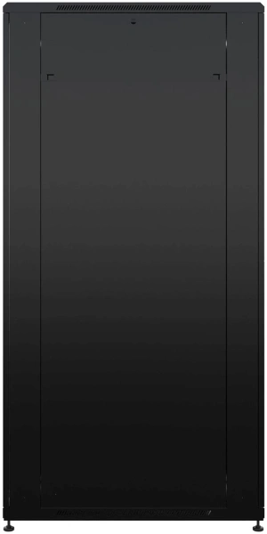 Шкаф серверный NTSS Премиум (NTSS-R42U80100GS-BL) напольный 42U 800x1000мм пер.дв.стекл металл 900кг черный 910мм 160кг 1987мм IP20 сталь