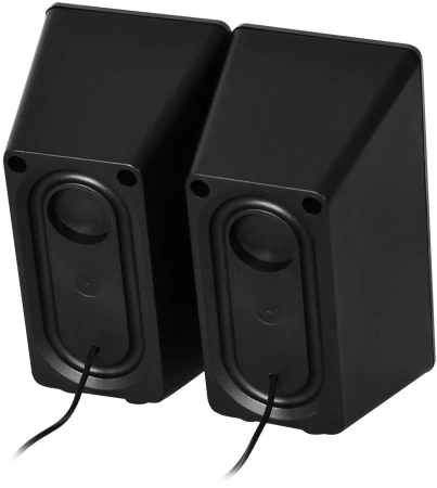 Колонки Оклик OK-165 2.0 черный 6Вт