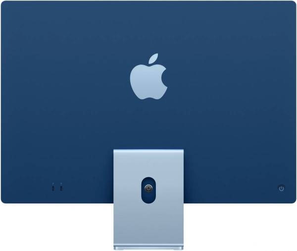 Моноблок Apple iMac A2874 24" 4.5K M3 8 core (4) 16Gb SSD256Gb 8 core GPU macOS WiFi BT 143W клавиатура мышь Cam синий 4480x2520