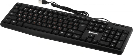 Клавиатура Defender Concept HB-164 черный USB Multimedia (45164)